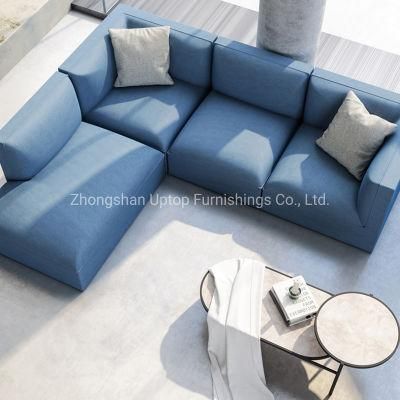 Comfortable Modern Leisure Sofa Living Room Fabric Sofa for Sales (SP-KS115)