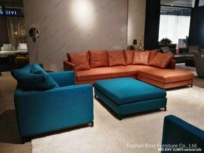 Italian Design Living Room Custom Made Sectional 3 Seater Sofa