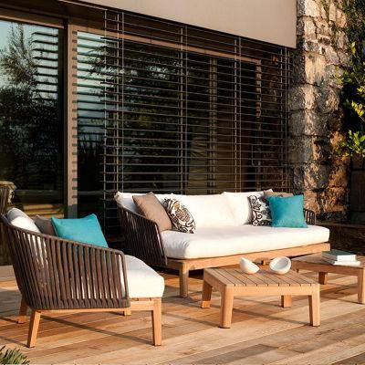 New Design Metal Frame Outdoor Garden Outdoor Patio Furniture Rattan Sofa