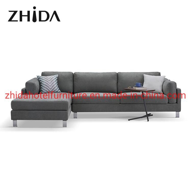 Leisure Home Hotel Furniture Modern Fabric Sofa for Living Room Furniture