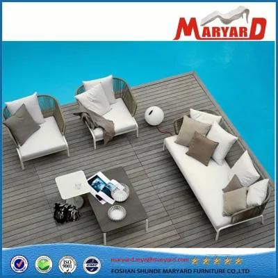 Modern Rattan Garden Sofa Set with Inexpensive Wicker Outdoor Furniture