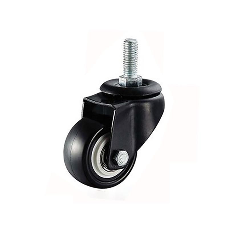 furniture Cheap PVC Light Duty 2 Inch Sofa/ Sliding Door Swivel Caster Wheel with Brake
