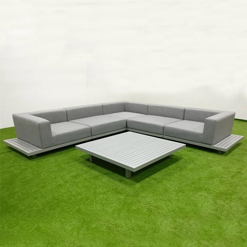 Garden Hotel Courtyard Sofa Outdoor Furniture Large Outdoor Sofa Set Lounge Sofa Garden