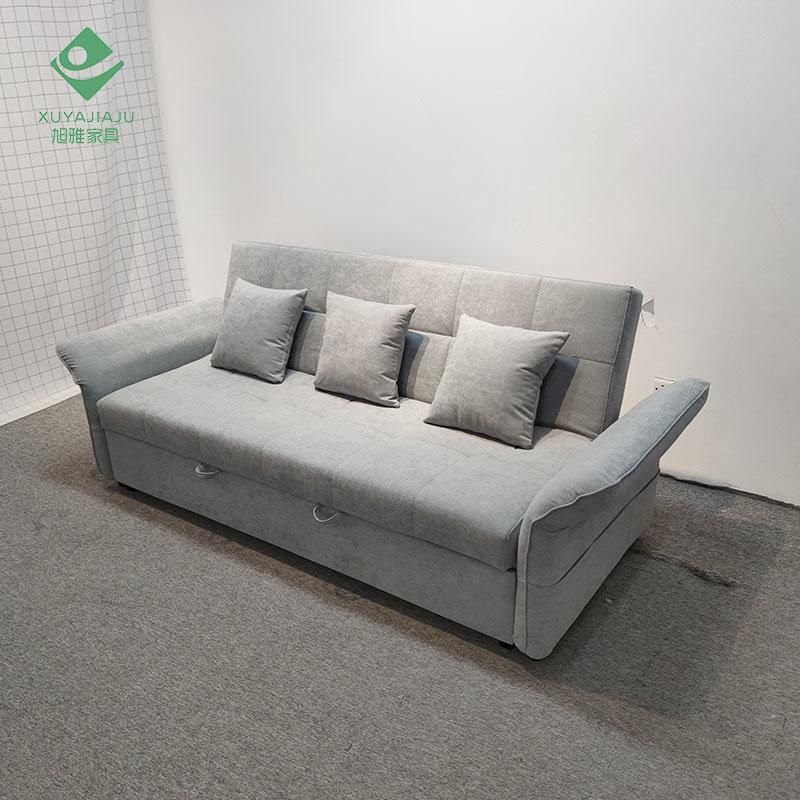 Adjustable Fold Leaf Shaped Armrest Backrest Cushion 3 Position Sofa Bed
