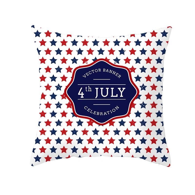 Holiday Decoration Independence Day Series 11 Back Cushion Cover, Sofa Cushion Cover