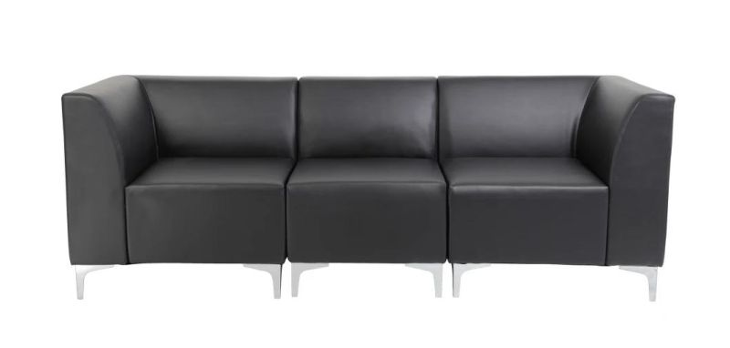Modern Furniture 1 Seater Leather Sectional Leisurely Office Sofa