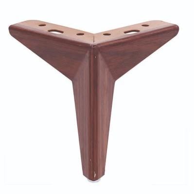 Hot Sale Metal Furniture Triangle Feet Hardware Support Leg TV Cabinet Metal Leg for Sofa