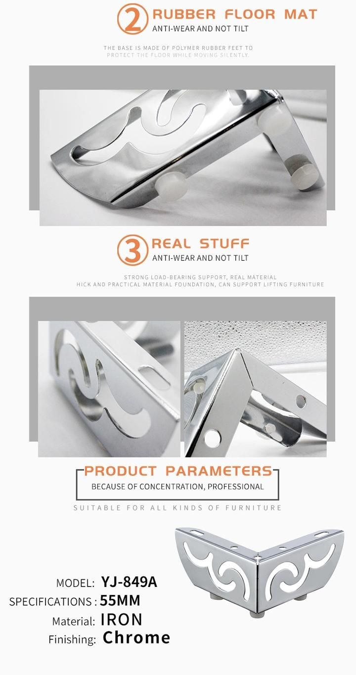 Steel Chrome Dining Table and Desk Legs