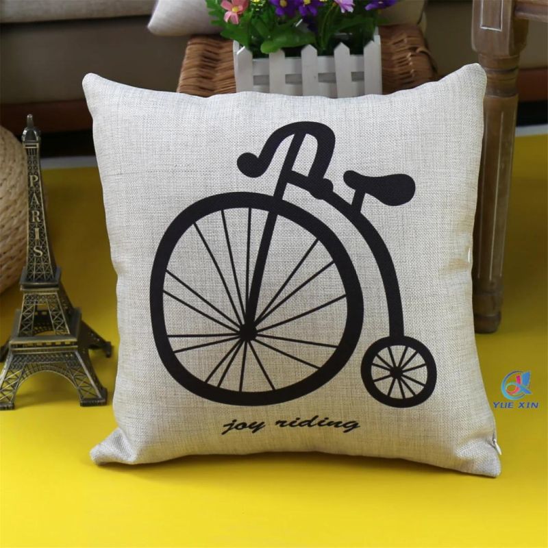 Fashion Cotton Linen Back Pillow / Sofa Cushion Decor