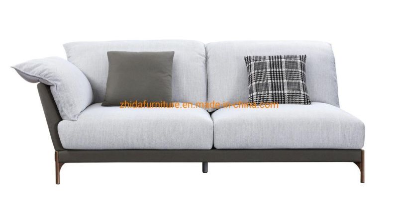 Chinese Modern Home Furniture Luxury Fabric Leisure Sofa for Living Room