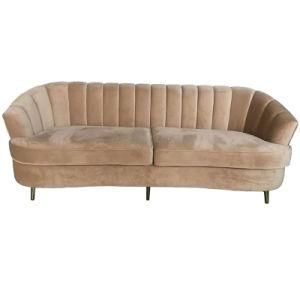 New Arrival Modern Hotel Reception Loveseat Fabric Sofa (L01)