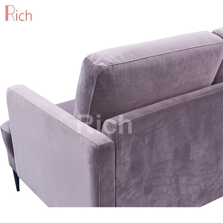 Modern Design Living Room Hotel Furniture Sectional Sleeper Corner Sofa