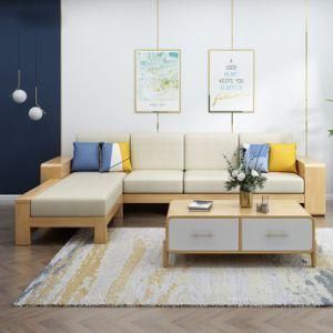New Factory Nordic Modern Home Furniture Leisure and Office Fabric Sofa Bed Chaise Lounge