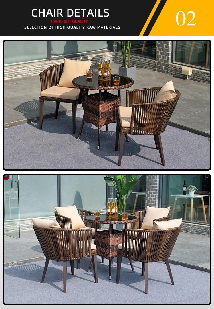 Outdoor Furniture Wicker Sofa Rattan Garden Furniture