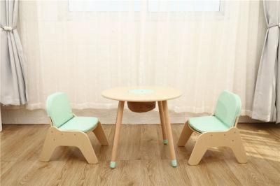 Ins Children Room Decoration Kids Sofa Wooden Chairs