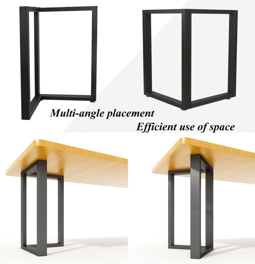 L Shape Industrial Furniture Legs for Dining Table