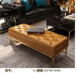 European High Grade Room Furniture Sofa Pedal Chair