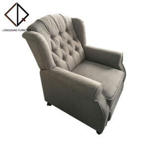 Home Furniture Living Room Chair Fabric Modern Design Single Leisure Sofa