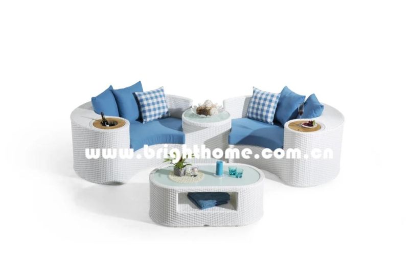 High Quality Patio Sofa Set Aluminium PE Rattan Garden Leisure Outdoor Furniture