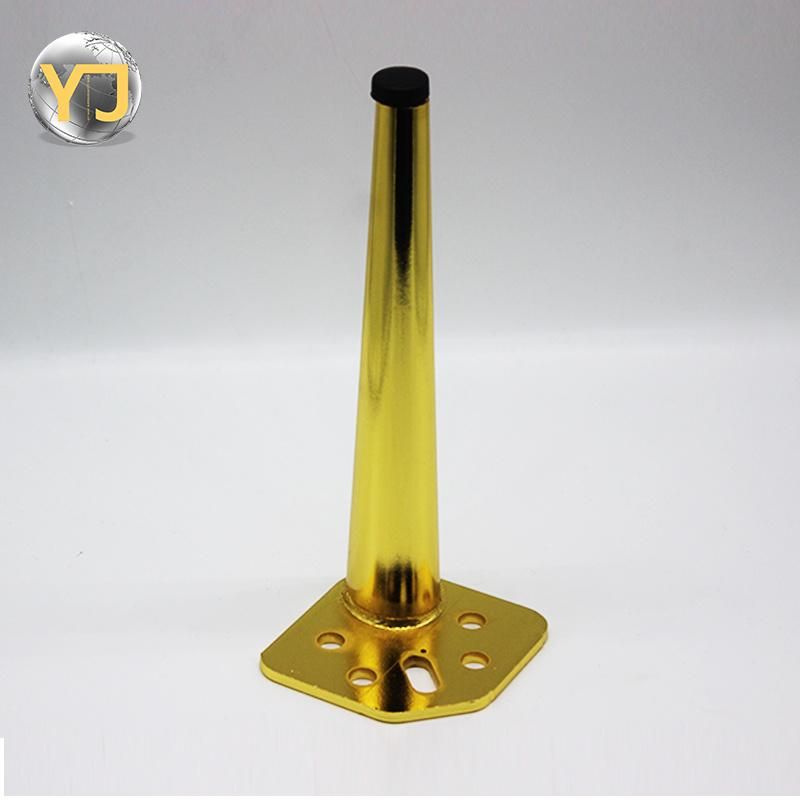 Sofa Leg Gold Brass Steel Furniture Feet Bed Side Bed Chrome Cabinet Metal Sofa Leg