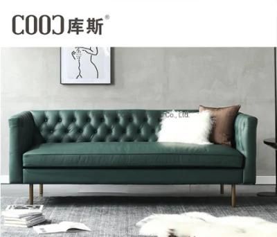 Factory Wholesale Living Room Furnituretop Leather Sofa