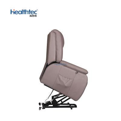 China Healthtec Factory 2 Motors Electric Massage Sofa Chair Elderly Lift Chair