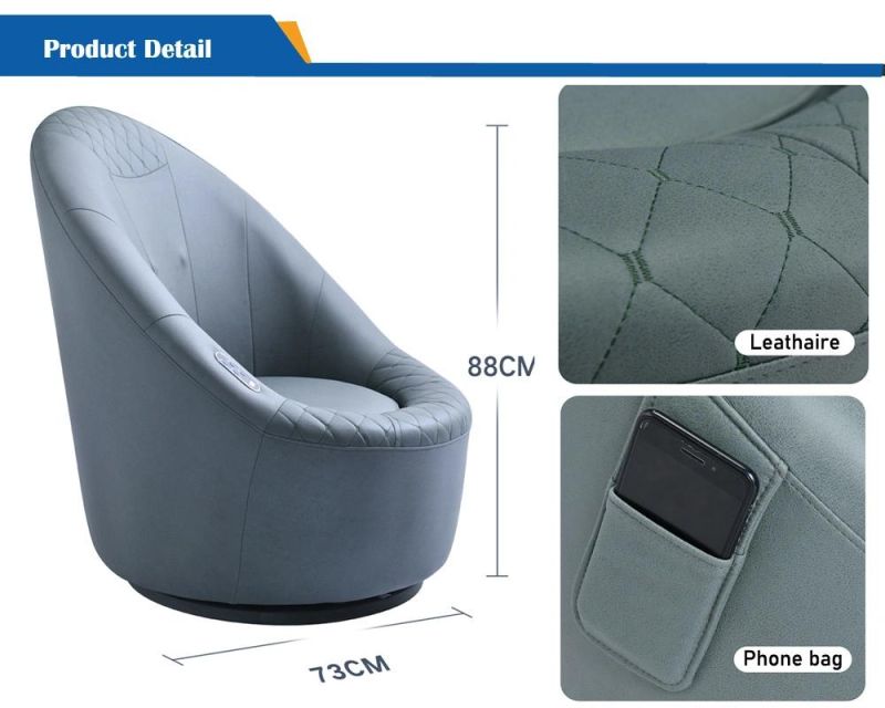 Factory Modern Living Room Vibration Rotatable Electric Massage Sofa