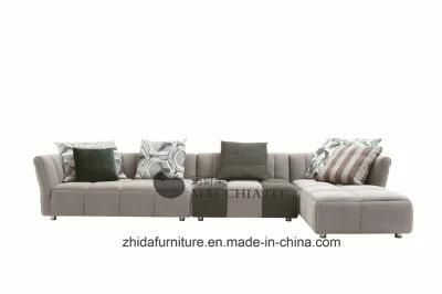 High End Market Italian Design Fabric Sofa
