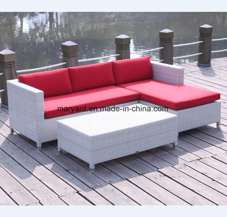 Ratan Wicker Sectional Sofa Patio Furniture