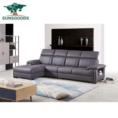 Fancy Sofa Set with Storage Armrest Furniture Living Room Leather Sofa Furniture