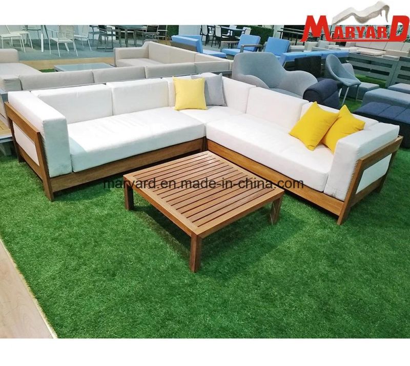 Swimming Pool Hotel Villa Resort Courtyard Furniture Aluminum Garden Furniture Outdoor Sofa Set