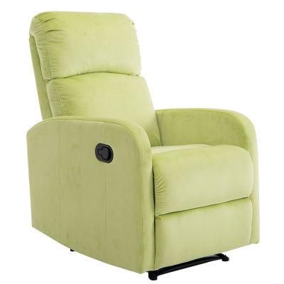 Modern Living Room Home Hotel Furniture 1 Seater Sofa Minimalist Small Size Manual Recliner Sofa