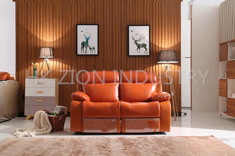Comfortable and Reclining Chesterfield Sofa Set Luxury Living Room Furniture Living Room Sofa Modern Lounge Furniture Leather Sofa