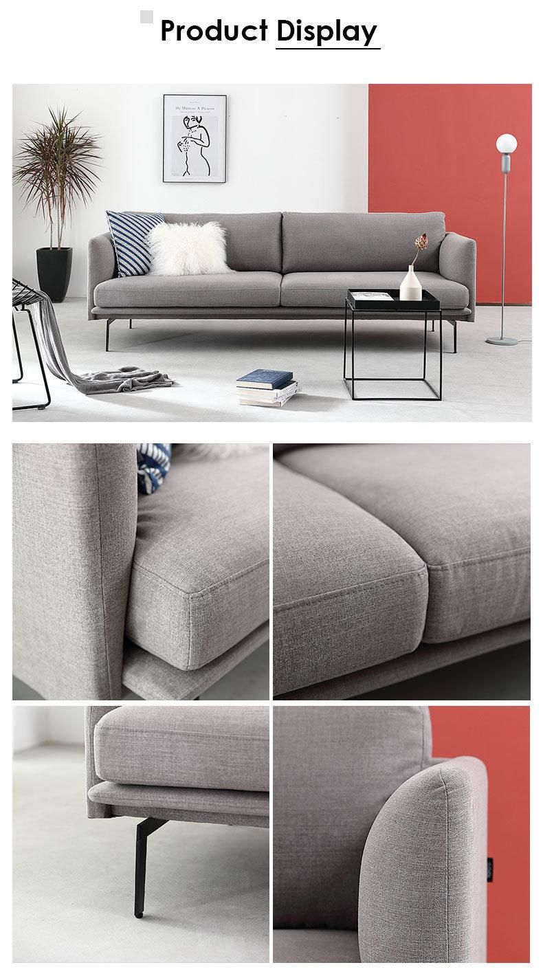 Living Room Furniture Deep Soft Couches Modern Fabric Modern Sofa