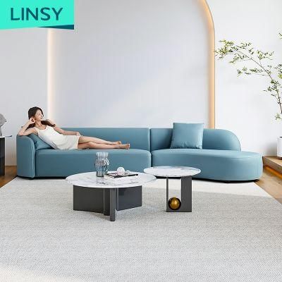 European High Back Couch Corner Modern Design Fabric Sofa in China Tbs019
