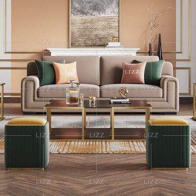 Modern Leisure Home Living Room Sofa Dubai Luxury Lounge Couch