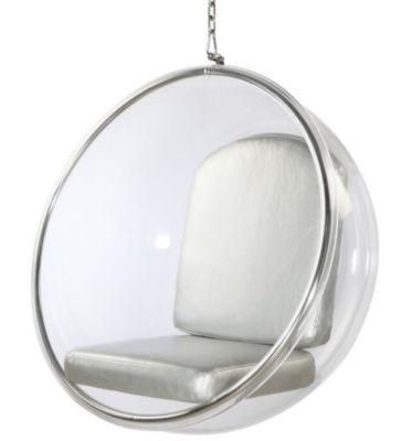 Basket Nordic Hanging Swing Balcony Leisure Sofa Swivel Clear Acrylic Bubble Chair