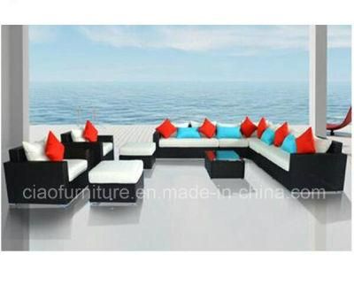 Hot Sale Restaurant Outdoor Furniture Rattan Sofa