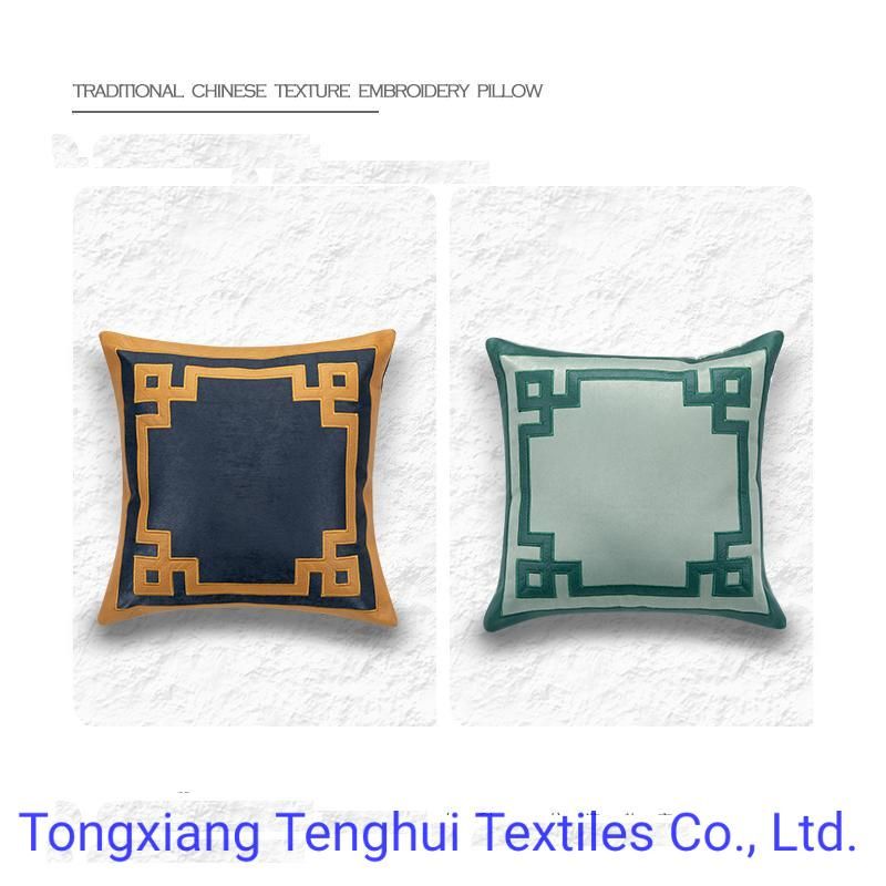 New Style of Tradmonal Embroidery Design of Pillow