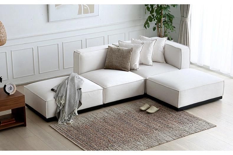 New Modern 1+2+1 Sectional Setings Furniture Set Home Recliner Sets Modular Sofa