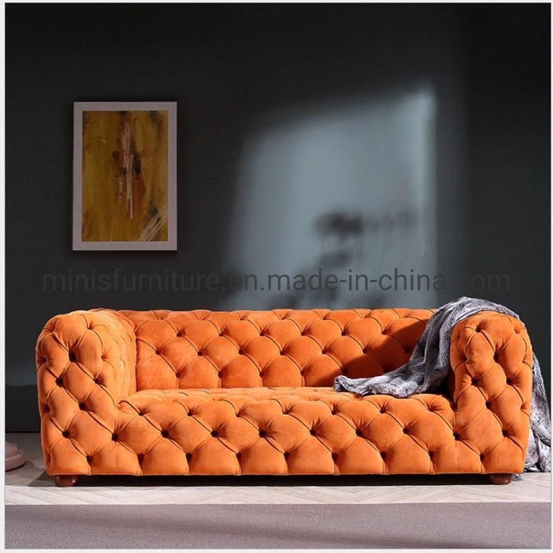 (MN-SF99) Home/Apartment/Salon Blue Fabric Love Seats Sofa