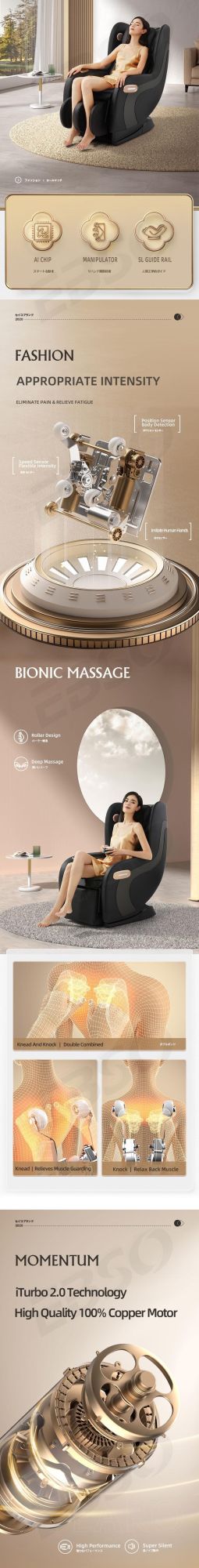 Wholesale High Quality OEM Remote Control Massage Sofa Boss