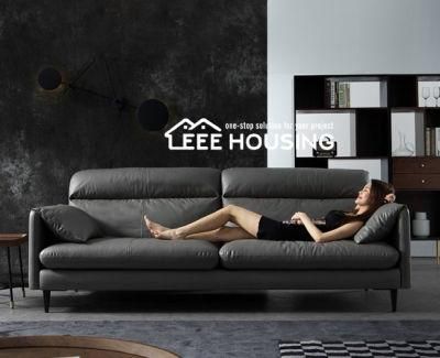 China Factory Supply Customized Italian Minimalism Design Home Furniture 3 Seater Lazy Sofa for Living Room