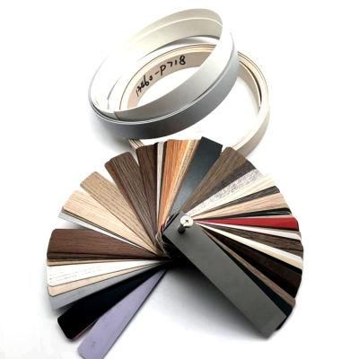 High Quality PVC Edge Banding Cabinets Tape Strips Band Edging Tape Office Furniture Decorative
