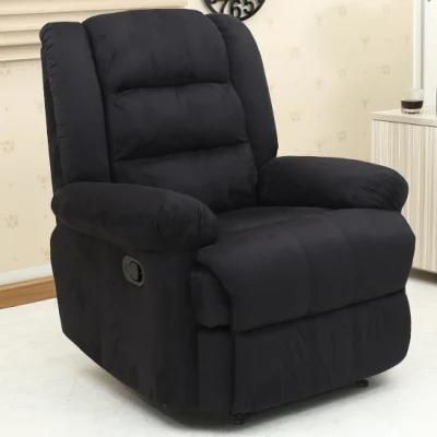 Convertable Home Furniture Sofa Manual Recliner Sofa Leisure Lazy Chair Durable and Comfortable Leather Sofa for Living Room Sofa