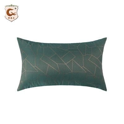 Fashion Gold Foil Print Pillow Cover Living Room Sofa Cushion Decorative Bronzing Pillow Cover