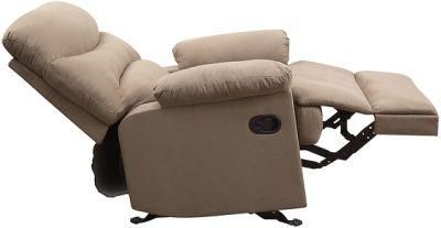 Elegant Needle Stitch Home Furniture Manual Recliner Sofa Fabric Soft Single Sofa for Living Room Sofa