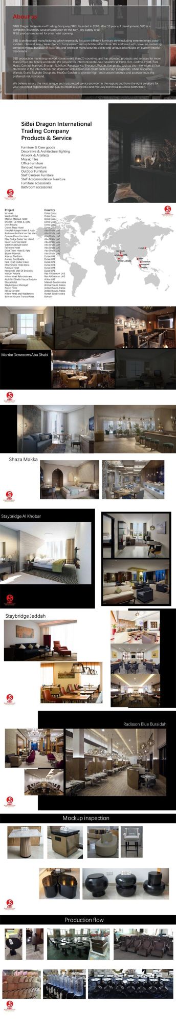 Five Star Hotel Lobby/ Room/ Custom Made/ Modern Sofa