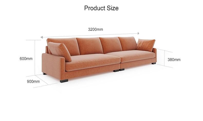 with Armrest Medium Back Home Furniture Moder Design Sofa Hot Sale