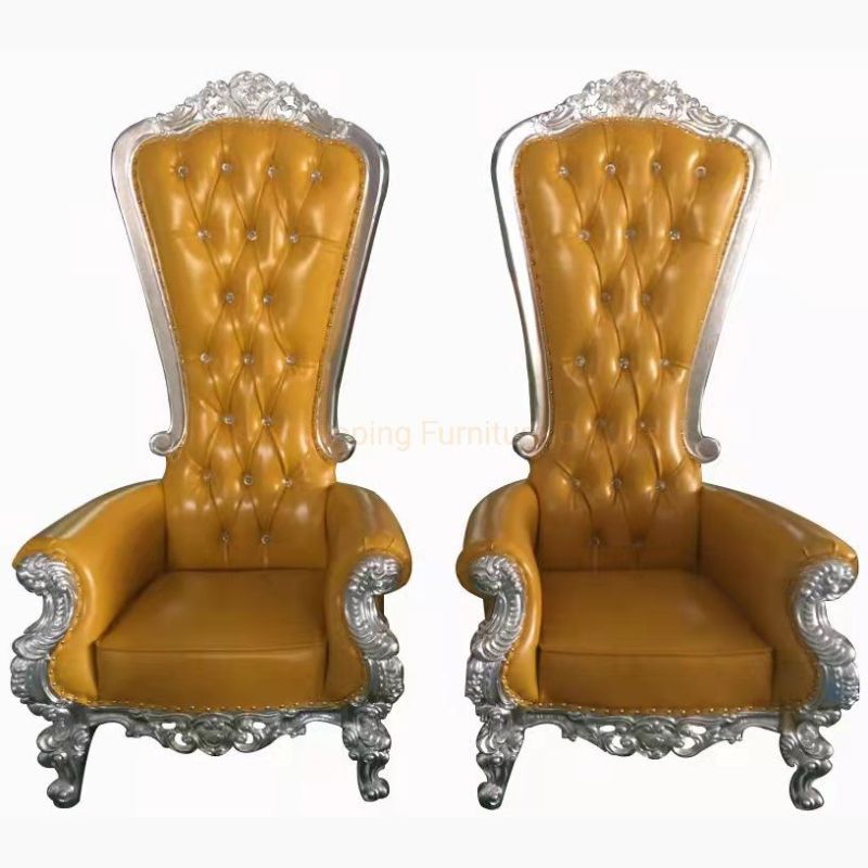 Manufacturer Hotel King Throne Wood Furniture European Antique Chaise Nordic Carved Double Single Concubine Sofa Decoration Couch Wedding Image Chair